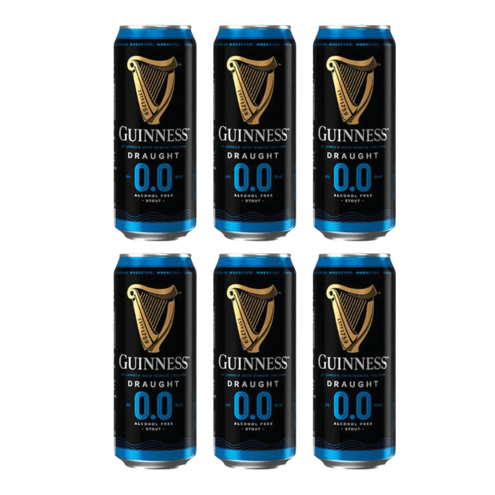 Guinness 0.0 Pack of 6